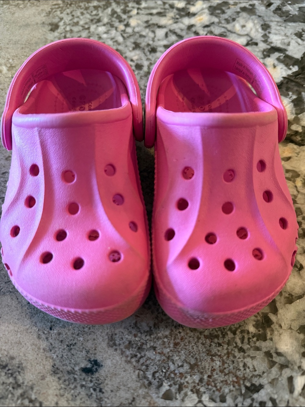Kids Pink Crocs - 8M